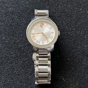 Movado Bold Watch with Rose Gold
Roman Numerals